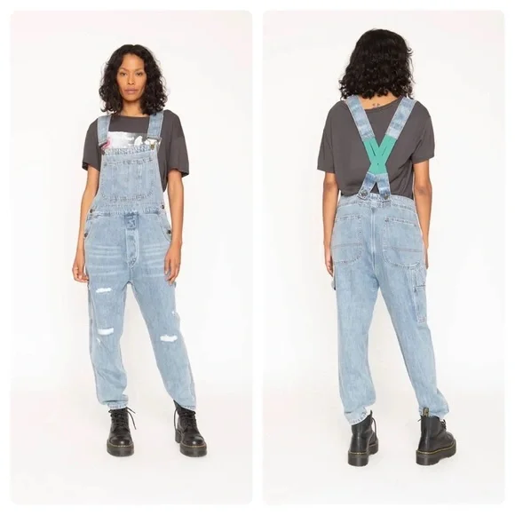 Free People x Sandrine Rose - Denim Overall - Picture 4 of 10